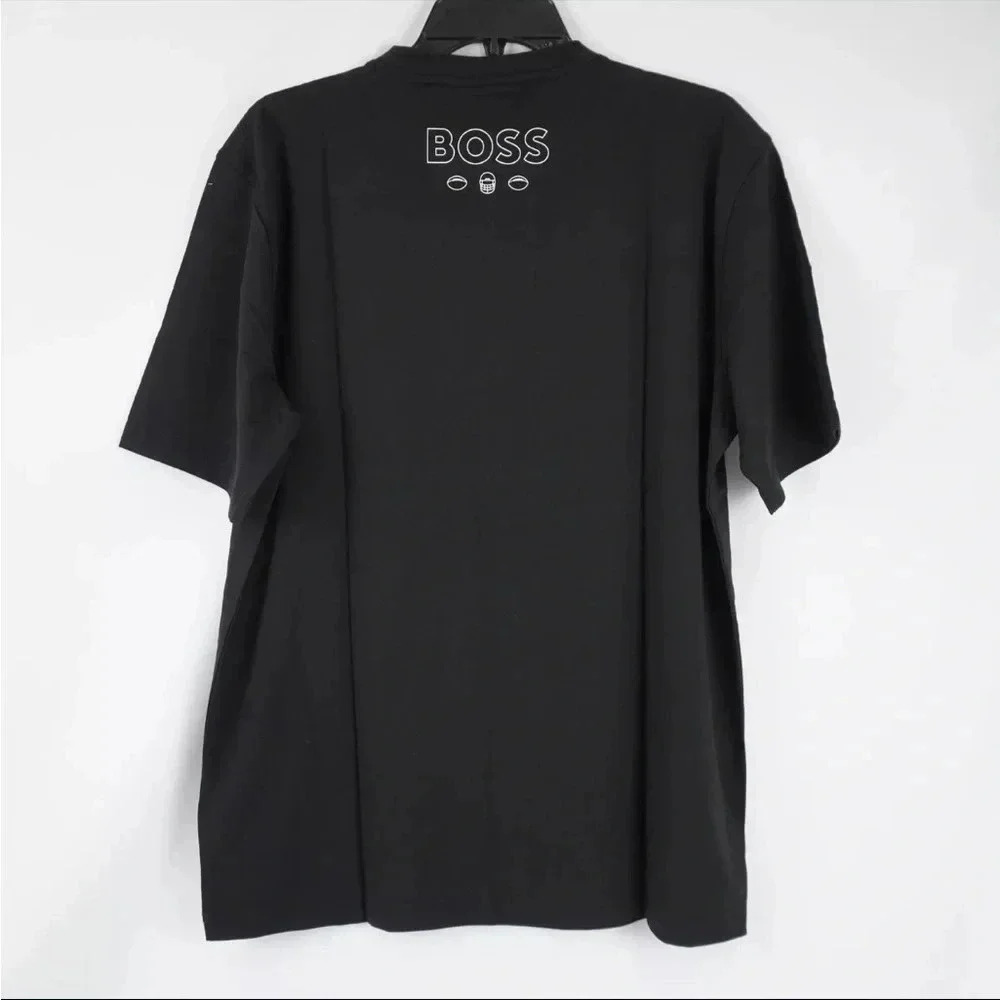 BOSS X NFL Las Vegas Raiders T-Shirts In Black - Picture 6 of 11